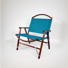 [KERMIT CHAIR - Classic Walnut] 커밋체어 월넛 캠핑 접이식 폴딩 휴대용 등받이 의자 Peacock