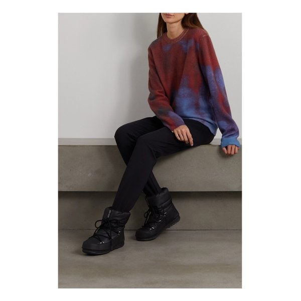 아즈텍 마운틴 곤조 타이 다이 캐시미어 스웨터 퍼플 1647597308624510