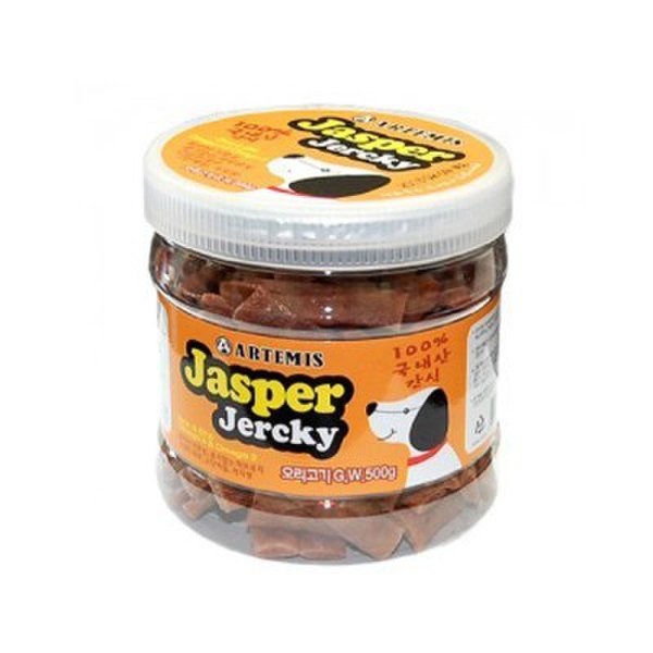 확대된 대표 (국산) 아르테미스 Jasper 오리고기져키 400g - pt