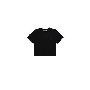 Logo Cropped T-Shirt (Black)