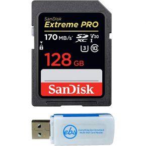 샌디스크 익스트림프로 SanDisk 128GB SDXC Extreme Pro 메모리 카드 세트 Panasonic 루믹스 GH5