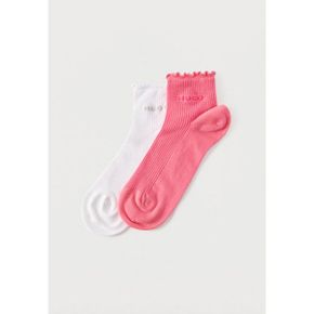 휴고 상추 2팩 - 양말 밝은 분홍색 7736797