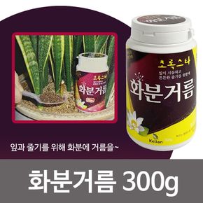 초록스타 화분거름(300g) 알갱이 유기질 화분비료 흙