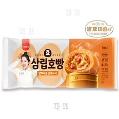 호빵 피자호빵 4입 360g 1봉 (360g380g 변경)