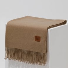 ENORMOUS 숄 CASHMERE 100% MUFFLER BEIGE