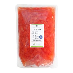 수제청 자몽청 청크 1kg