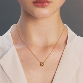 [~9/27 헤어핀 증정]smooth teardrop pendant necklace