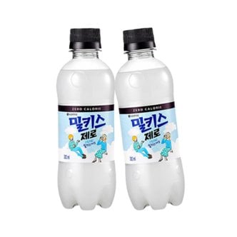  롯데칠성 밀키스제로 300ml x 24펫 탄산음료