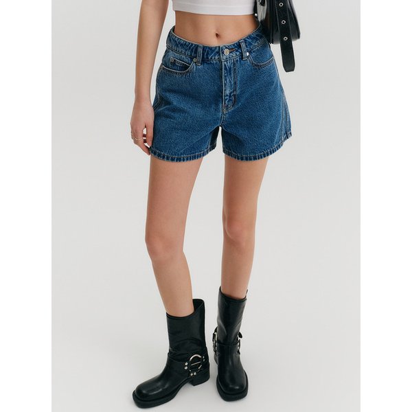 세린 라인 데님 숏 팬츠 / SERIN LINE DENIM SHORT PANTS_3colors