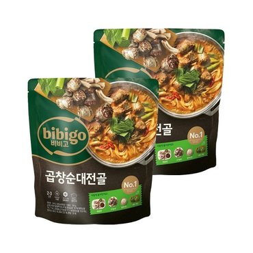 CJ제일제당 비비고 곱창순대전골 935g x2개