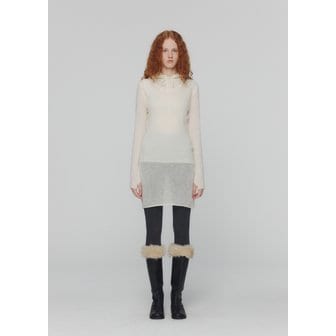 샵아모멘토 아모멘토 24FW MOHAIR SHEER KNIT DRESS (2COLORS)