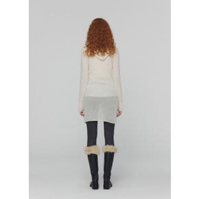 아모멘토 24FW MOHAIR SHEER KNIT DRESS (2COLORS)