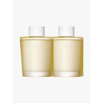 헉슬리 [단독구성]바디 오일 듀오 (100ml x 2EA) + 핑크 파우치+ 핸드크림 모로칸 가드너 10ml