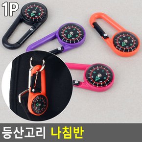 등산용 고리형 나침반 카라비너 트래킹 캠핑