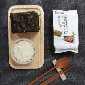 (벌크)소금대신 명란 뿌린 하동녹차 명란김김 6g 36봉