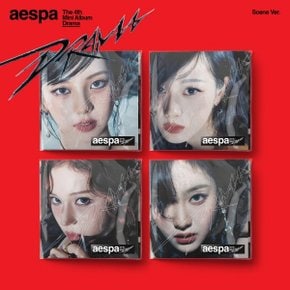 [CD][랜덤]에스파 (Aespa) - 미니 4집 [Drama] (Scene Ver.) / Aespa - 4Th Mini Album [Drama] (Scene Ver.)