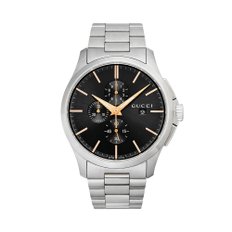 YA126272 G타임리스 남성 메탈 쿼츠 44mm