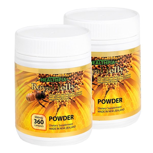 뉴질랜드 헬스피아 로얄제리 Royal Jelly 360캡슐 2개