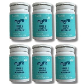 보리담다 동국제약 마이핏 B 이너케어 시크릿유산균 250mg x 30캡슐 6박스