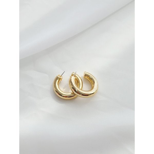 Bold Hoop Ring Earrings