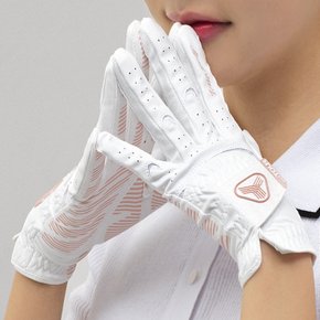 투어골프 파워그립 화이트 파크골프 골프장갑 남성용 여성용