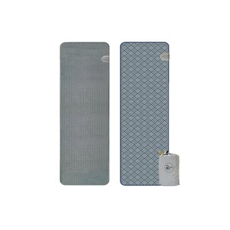 포켓베드 NEW 카본 퍼스트클래스_휴대용 전기장판 해외여행/캠핑/가정용 1인용 온열매트 슈퍼콤팩트사이즈