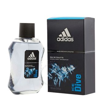 아디다스 아이스 다이브 / EDT 스프레이 향수 3.4 oz (100 ml) 768942