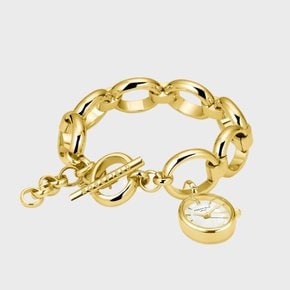 The Oval Charm Chain Gold