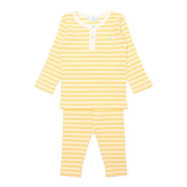 블루독베이비 YE)골지 STRIPE 내복(44A70-680-02)