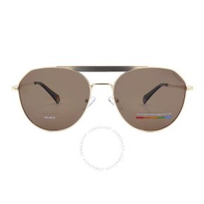 4663515 Polaroid Polarized Bronze Pilot Uni Sunglasses