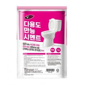 다용도시멘트 VT-051 백색 1kg 1230 X ( 2매입 )