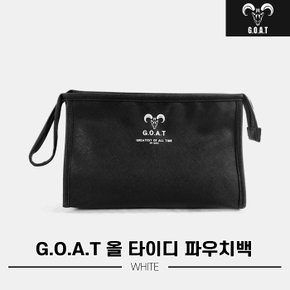 [고트정품]2023 고트 올 타이디 파우치[화이트][남여공용]