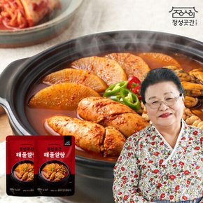 명인 강순의 해물알탕 400g 2팩