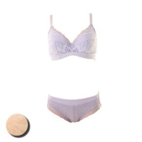 최초가격 80,000원 레이스 풀컵 C,D컵 보정 브라 햄라인 팬티 세트 VBRQ883CDVPTQ883H