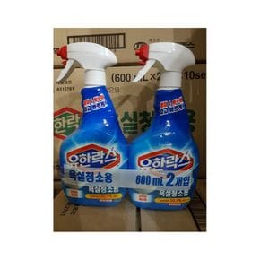 유한락스 욕실청소용 600ml+600ml 기획