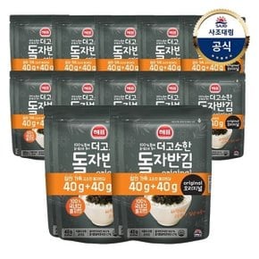 [사조대림] 더고소한 자반김 돌자반 80g(40g+40g) x12개