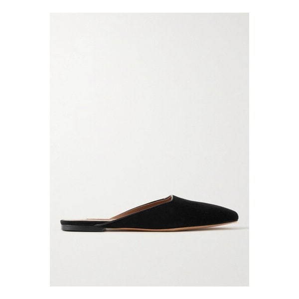 엠 파슨스 스웨이드 뮬 블랙 46376663162899050