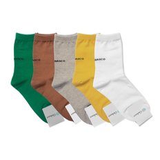 LETTERING SOCKS CLS 5 COLORS