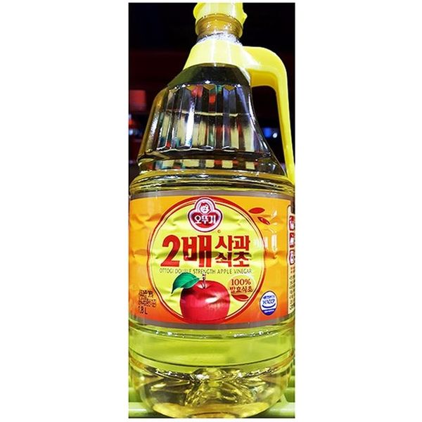 식초 사과 오뚜기 1.8L 2배 식당용 식자재