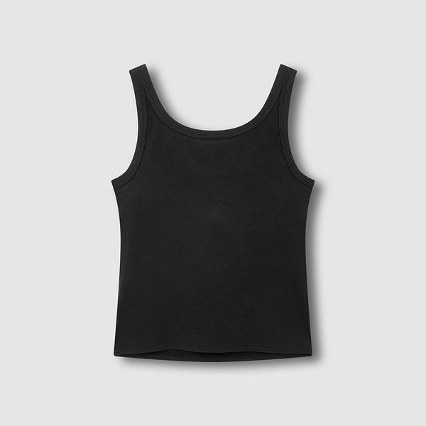 여 코튼 립 탱크 브라캐미솔 J426901006099