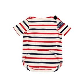 4477 ECRU MARINE TULIPE 메르디앙 스트라이프 강아지 옷 반려동물 용품