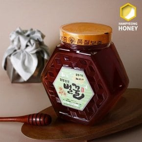 [함평나비꿀] 전라도 순수 자연산 잡화꿀 2kg 선물세트 / 벌꿀성적...