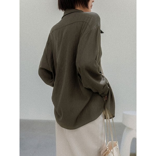 스푸마토 언발 블라우스