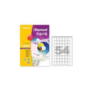 라벨지 폼텍동일규격 100매(54칸)HL4609