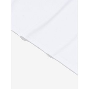 FLAME LOGO GRAPHIC LONG SLEEVE T-SHIRT (WHITE)