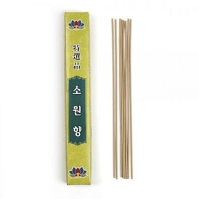 기도 양초캔들 인테리어양초 소원향 양초촛불 40g X ( 5매입 )