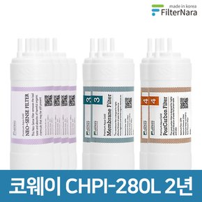 코웨이 CHPI-280L (UF) 고품질 정수기 필터 호환 2년 세트