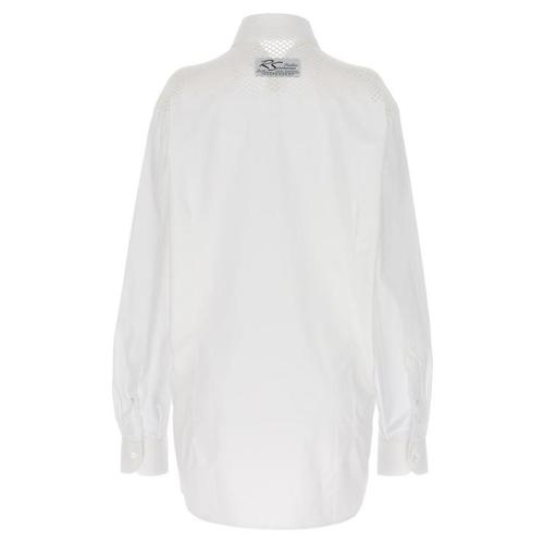 라프 시몬스 블라우스 231W2561010 WHITE