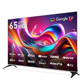 65인치 QLED CP65G3Q 구글OS 안드로이드 4K 스마트TV  패널 2년 무상[스탠드설치포함]