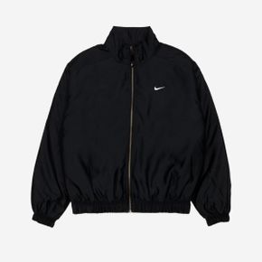 나이키 NRG 솔로 스우시 사틴 봄버 자켓 블랙 쿰쾃 - US/EU Nike NRG Solo Swoosh Satin Bomber